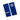 Blue Top King Muay Thai Ankle Guards for Muay Thai and MMA