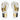 Muay Thai gloves - Kanok White Gloves by Top King USA