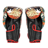 Top King Chinese Culture Red Boxing Gloves- Muay Thai Gloves