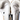 Muay Thai gloves - Kanok White Gloves by Top King USA