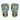 Green Tiger Top King Gloves for Muay Thai