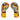 Top King Gloves in Yellow Tiger for Muay Thai