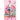 Marie Ruumet in Top King USA gear -wearing Pink Boxing Gloves, Pink Shin Guards, Pink Muay Thai shorts all in Japanese design with a cartoon Japan background