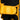 Close up pic of behind of Top King Shin Guards in Yellow. Shin Guards used for Muay Thai, MMA and Kickboxing.