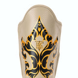 Top King Kanok Beige Shin Guards