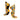 Muay Thai Top King Shin Guards: Wild tiger yellow shin guards