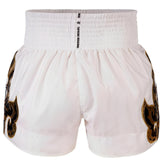 White Kanok Top King Muay Thai shorts