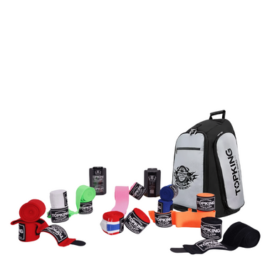 Top King hand wraps used for muay thai
