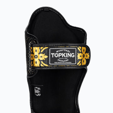 Top King Kanok Black Shin Guards