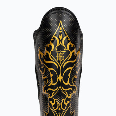 Top King Kanok Black Shin Guards