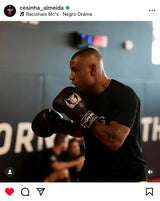 Black Top King Boxing Gloves worn by UFC fighter