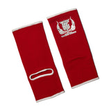 Red Top King Muay Thai Ankle Guards for Muay Thai and MMA