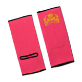 Top King Pink Ankle Guards for Muay Thai and MMA