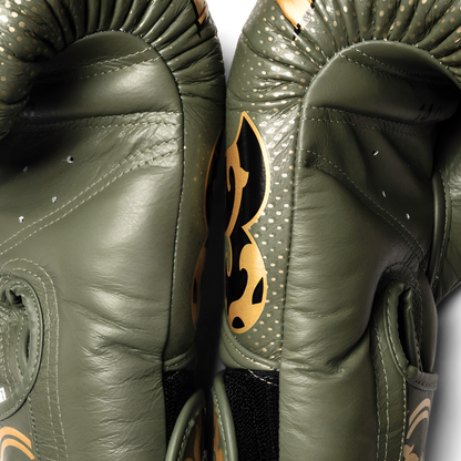 Top King Khaki Kanok boxing gloves