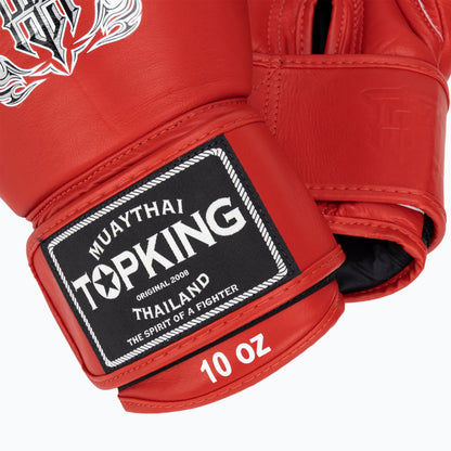 Red Top King Boxing Gloves