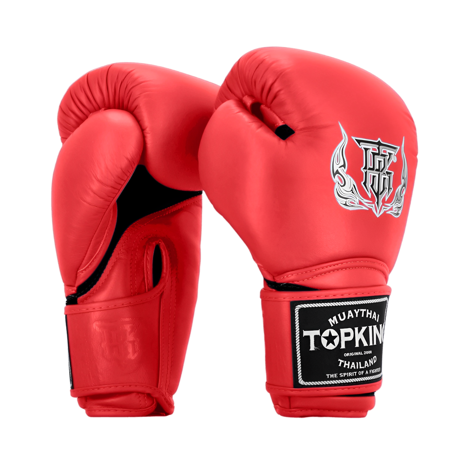 Red Boxing gloves by Top King Boxing for Muay Thai 