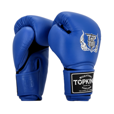 Blue Muay Thai Boxing Gloves from Top King Boxing