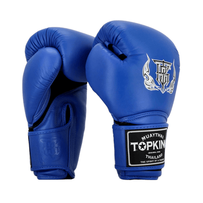 Blue Muay Thai Boxing Gloves from Top King Boxing