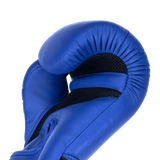 Blue Muay Thai Boxing Gloves from Top King Boxing - view on inside palm