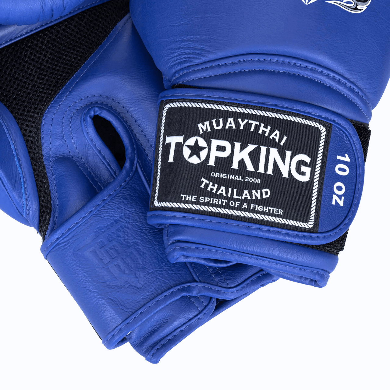 Blue Muay Thai Boxing Gloves from Top King Boxing