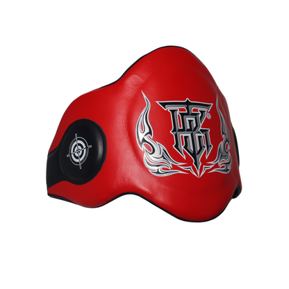 Muay Thai Belly Pad Ultimate red side
