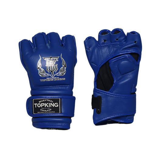 Blue Top King Boxing MMA gloves