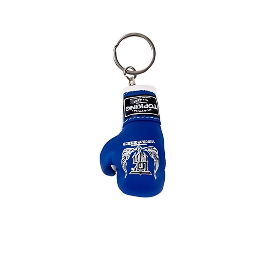 Boxing Glove Keyring in Blue