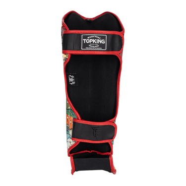 Top King Boxing Chinese Culture Muay Thai Shin Guards 
