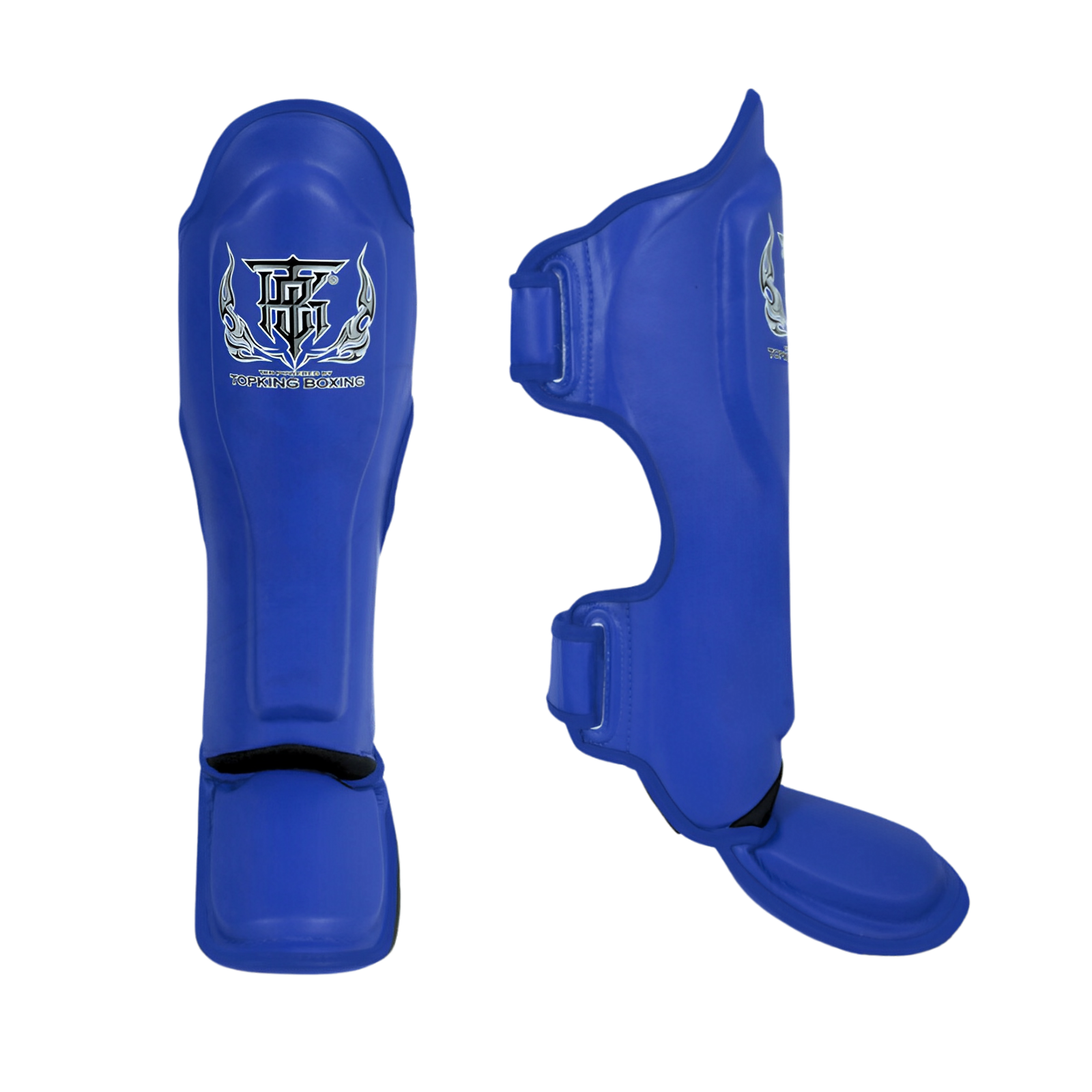 Top King Pro Blue Shin Guards Top King Boxing USA Top king pro blue shin guards top king boxing usa