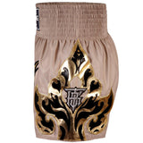 Kanok beige Top King Muay Thai shorts