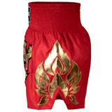 Red Top King Muay Thai shorts
