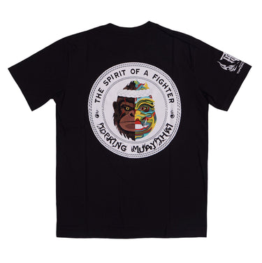 Top King Boxing t-shirt: Bangkok 'spirit of a fighter' Black back